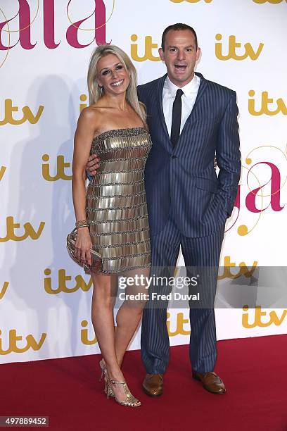 Lara Lewington and Martin Lewis attend the ITV Gala at London Palladium on November 19, 2015 in London, England.