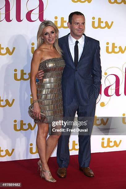 Lara Lewington and Martin Lewis attend the ITV Gala at London Palladium on November 19, 2015 in London, England.