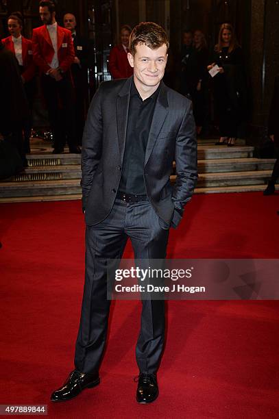 Ed Speleers attends the ITV Gala at London Palladium on November 19, 2015 in London, England.