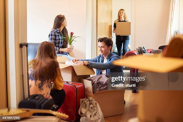 first day at university - student housing stock pictures, royalty-free photos & images