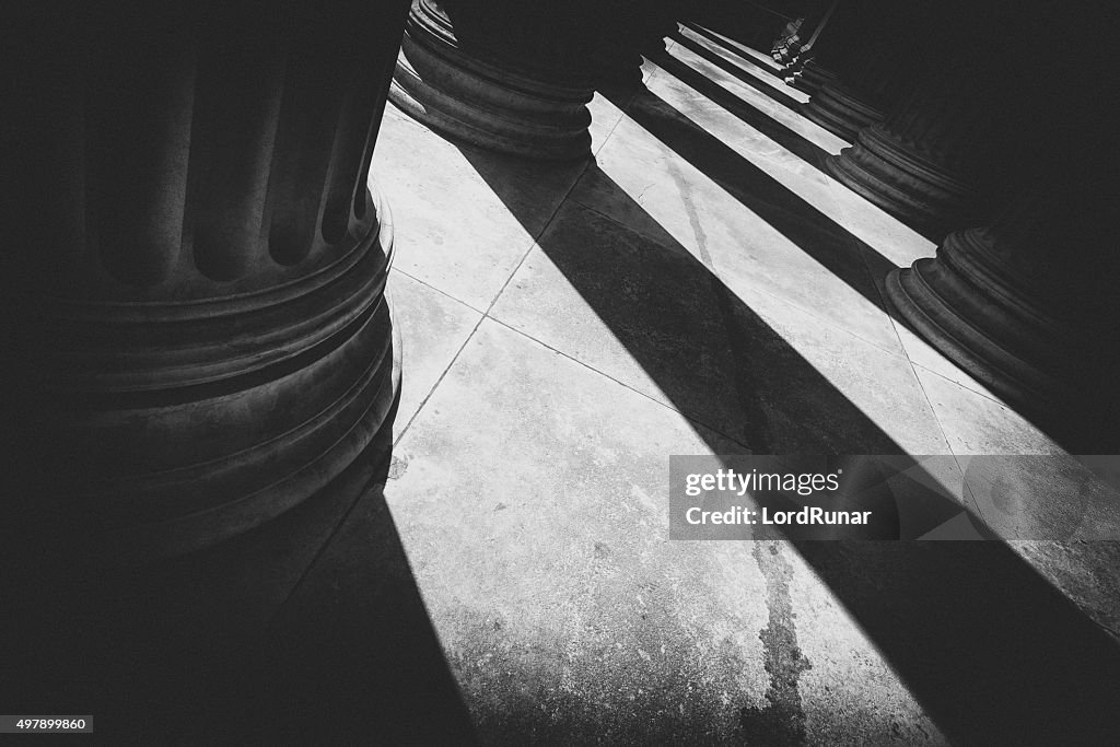 Pillars of light