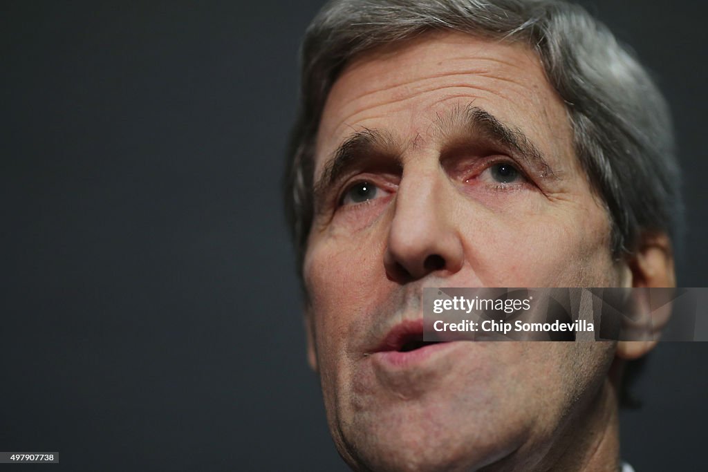 John Kerry Briefs Senate Select Committee On Intelligence