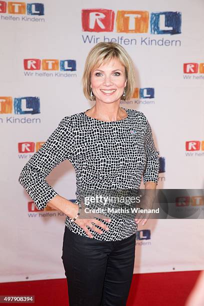 Ilka Essmueller attends the RTL Telethon 2015 on November 19, 2015 in Cologne, Germany. This year marks the 20th anniversary of the RTL Telethon....