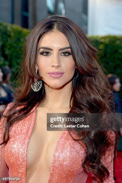 Personality/model Jessica Cediel attends the 16th Latin GRAMMY Awards at the MGM Grand Garden Arena on November 19, 2015 in Las Vegas, Nevada.