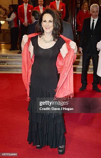 Lesley Joseph attends the ITV Gala at London Palladium on November 19, 2015 in London, England.