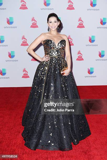 Personality Lourdes Stephen attends the 16th Latin GRAMMY Awards at the MGM Grand Garden Arena on November 19, 2015 in Las Vegas, Nevada.