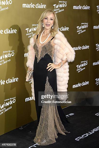 Carmen Lomana attends the 2015 Marie Claire Prix de la Mode at Callao Cinema on November 19, 2015 in Madrid, Spain.