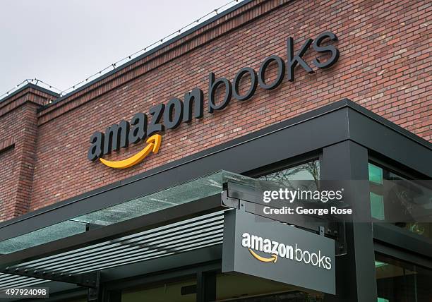 Online giant, Amazon.com, has opened its first "brick and mortar" retail bookstore as viewed on November 5 in Seattle, Washington. The store. Called...