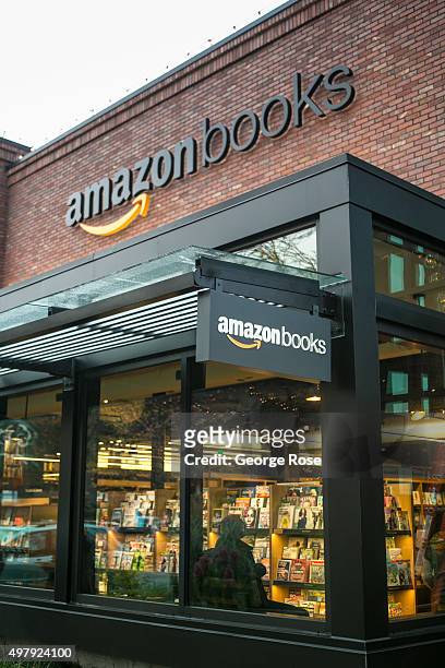 Online giant, Amazon.com, has opened its first "brick and mortar" retail bookstore as viewed on November 5 in Seattle, Washington. The store. Called...