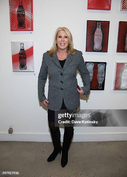 Dottie Herman attends the Sheila Rosenblum Resident Magazine Cover Party at Soho Contemporary Art Gallery on November 19, 2015 in New York City.