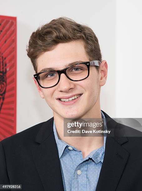 Erik Rosenblum attends the Sheila Rosenblum Resident Magazine Cover Party at Soho Contemporary Art Gallery on November 19, 2015 in New York City.