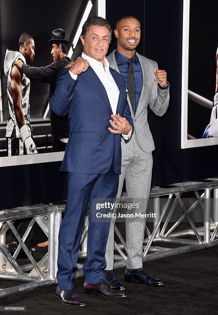 Premiere Of Warner Bros. Pictures' "Creed" - Arrivals