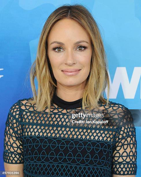 Catt Sadler arrives at WWD And Variety Inaugural Stylemakers' Event at Smashbox Studios on November 19, 2015 in Culver City, California.
