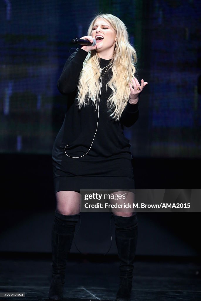 2015 American Music Awards - Rehearsals