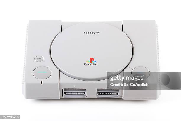 sony playstation 2 video game console - playstation stock pictures, royalty-free photos & images