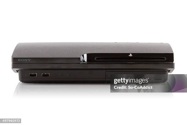 sony playstation 3 video game console - dvd player stock pictures, royalty-free photos & images