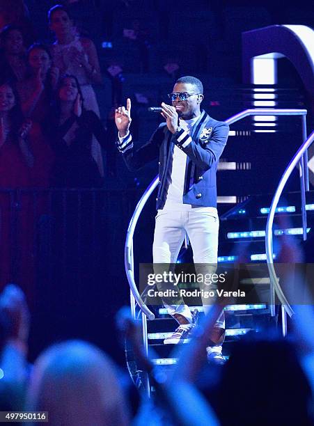 Recording artist OMI performs onstage during the 16th Latin GRAMMY Awards at the MGM Grand Garden Arena on November 19, 2015 in Las Vegas, Nevada.