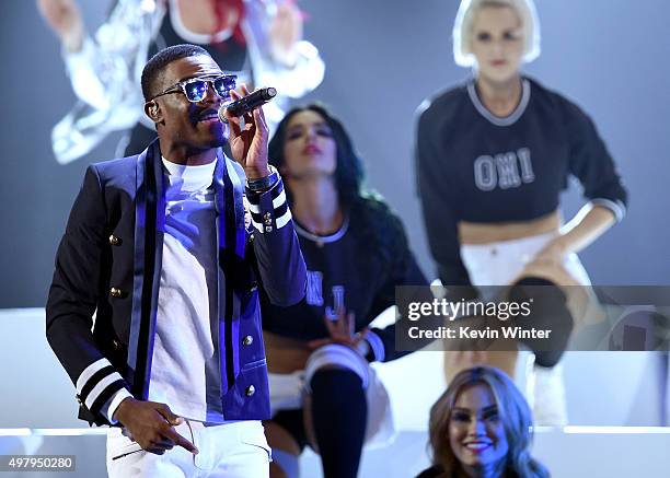 Recording artist OMI performs onstage during the 16th Latin GRAMMY Awards at the MGM Grand Garden Arena on November 19, 2015 in Las Vegas, Nevada.