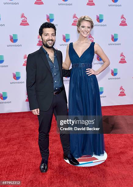 Sak Noel attends the 16th Latin GRAMMY Awards at the MGM Grand Garden Arena on November 19, 2015 in Las Vegas, Nevada.