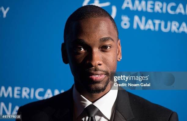 Actor Jay Pharoah attends the 2015 American Museum of Natural History Museum Gala at American Museum of Natural History on November 19, 2015 in New...