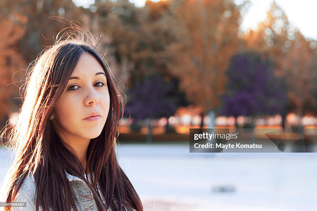 Chica otoño