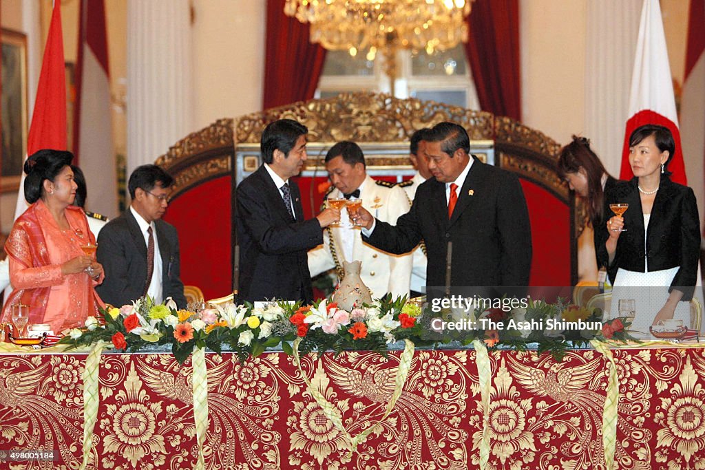 Prime Minister Abe Visits Indonesia And India