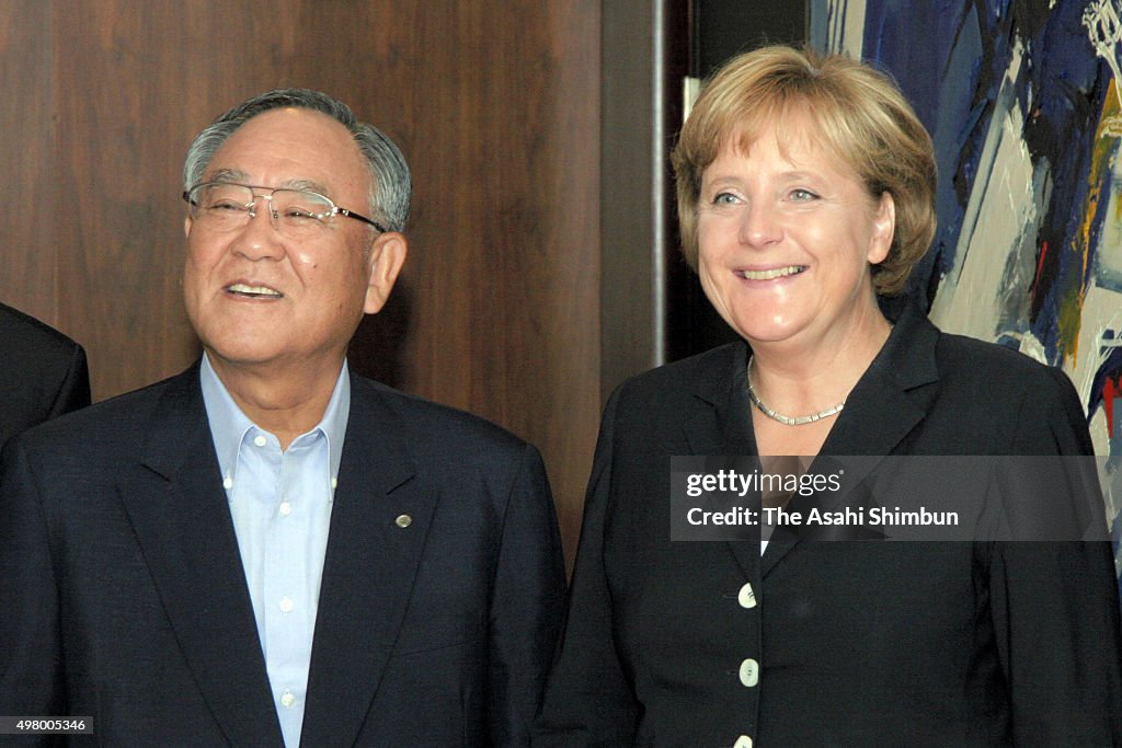 German Chancellor Angela Merkel Visits Japan