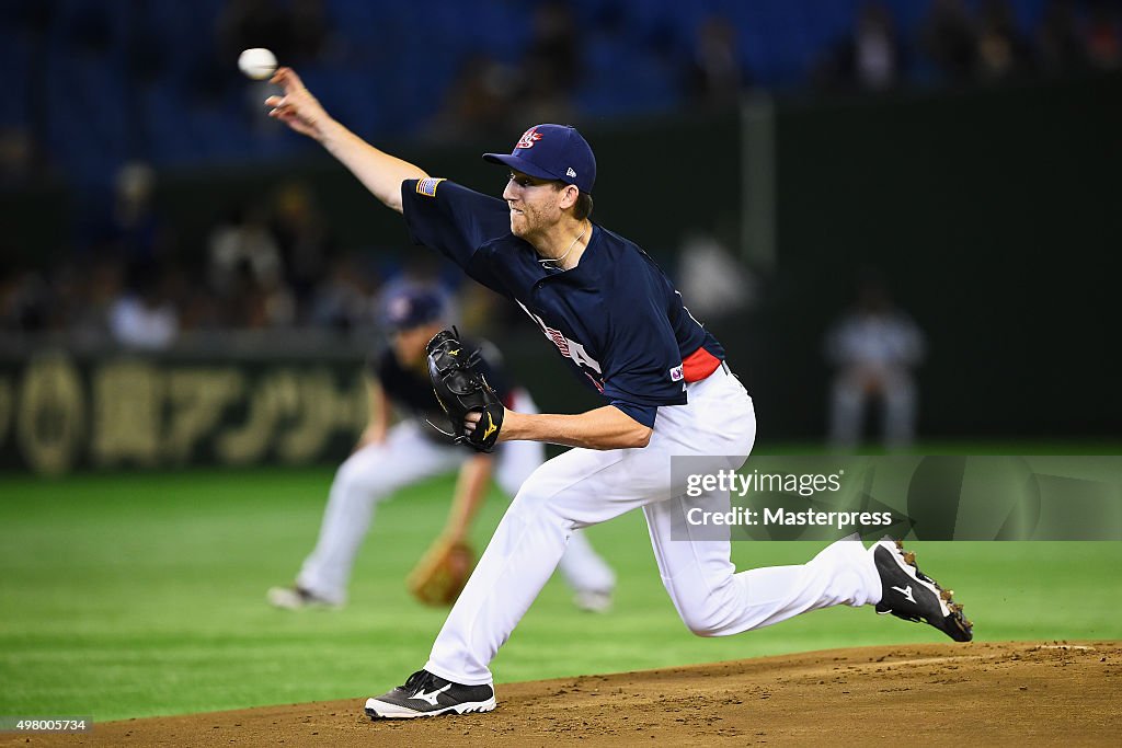 Mexico v USA - WBSC Premier 12 Semi Final