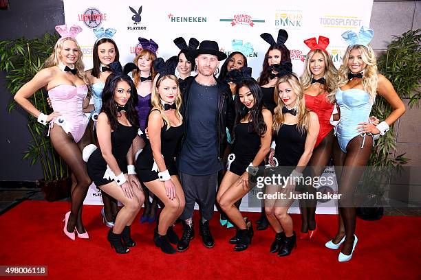 Brian Keith Thompson with Playmates Kayla Reid, Jaslyn Ome, Dominique Jane, Monica Sims, Alexandra Tyler, Irina Voronin, Anna Bergland, Hiromi...