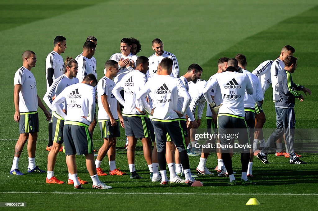 Real Madrid Training and Press Conference