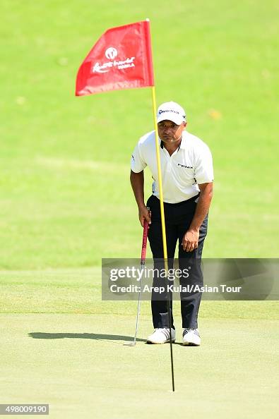 Rahil Gangjee of India pictured during round two of the Resorts World ...