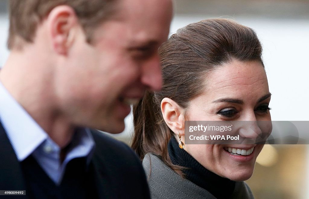 The Duke And Duchess Of Cambridge Visit North Wales