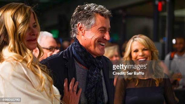 Tony Griffin, Tricia Griffin and Vanna White attend the 50th Anniversary Of The Merv Griffin Show at Sony Pictures Studios on November 19, 2015 in...
