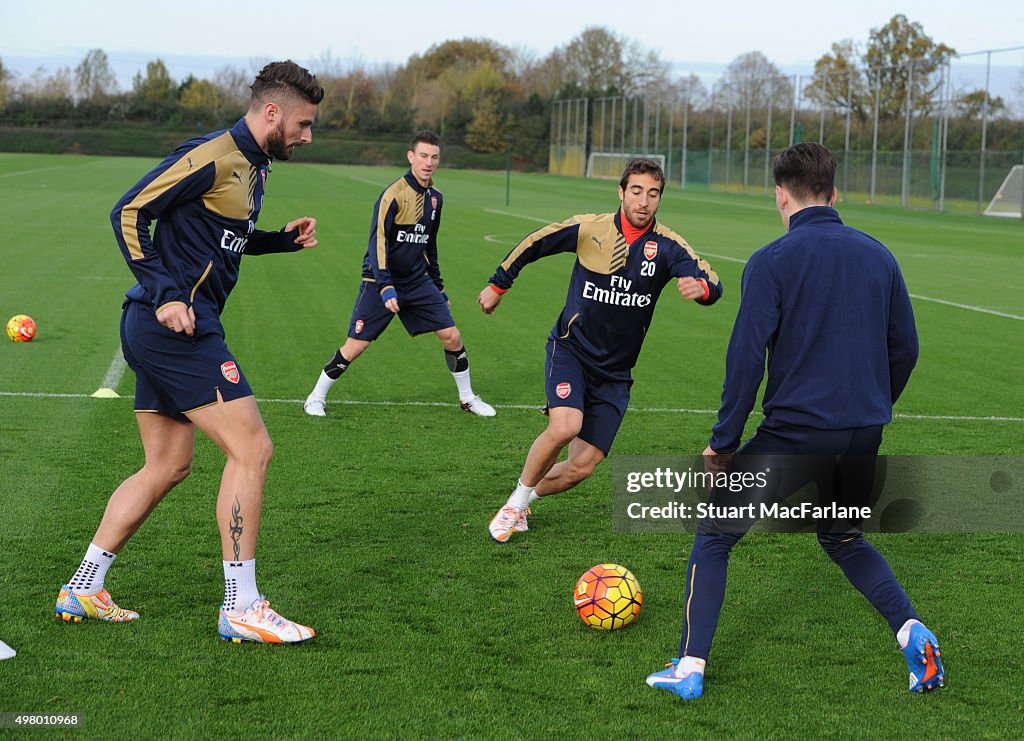 Arsenal Training Session