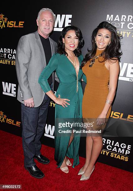 Directors Jim Carroll, Elizabeth Carroll and Ilsa Norman arrive at We tv celebrates the Premiere of "Marriage Boot Camp" Reality Stars and "Ex-isled"...