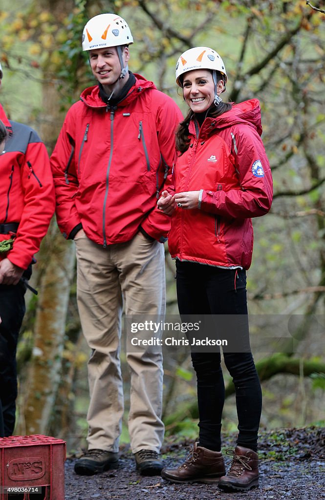 The Duke And Duchess Of Cambridge Visit North Wales