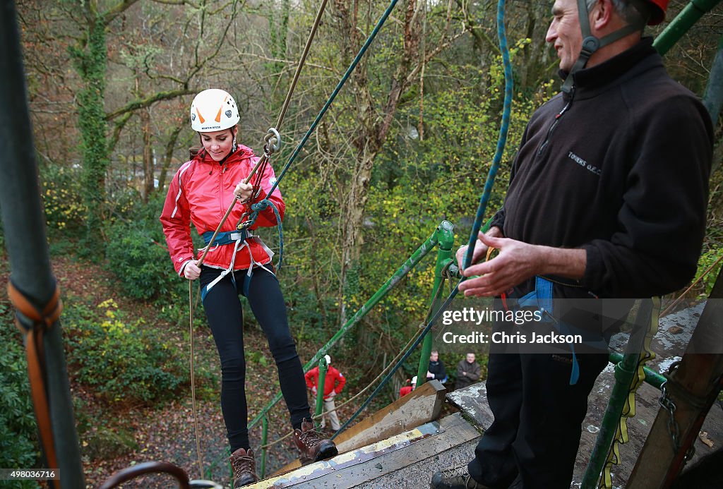 The Duke And Duchess Of Cambridge Visit North Wales