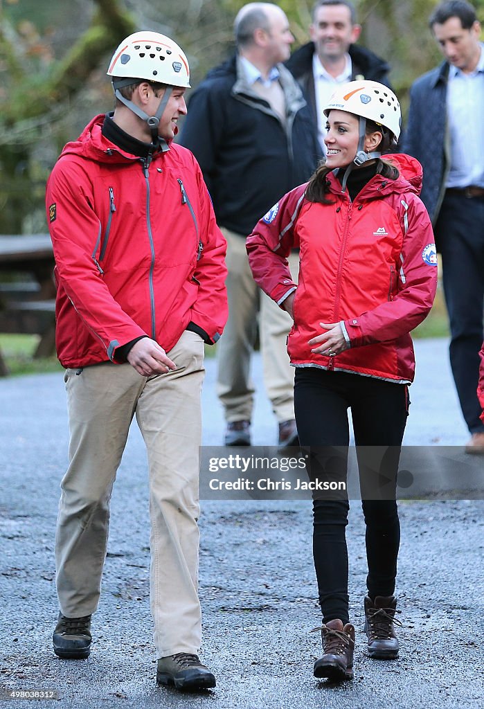 The Duke And Duchess Of Cambridge Visit North Wales