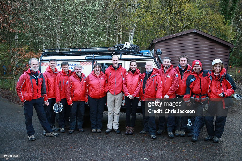 The Duke And Duchess Of Cambridge Visit North Wales