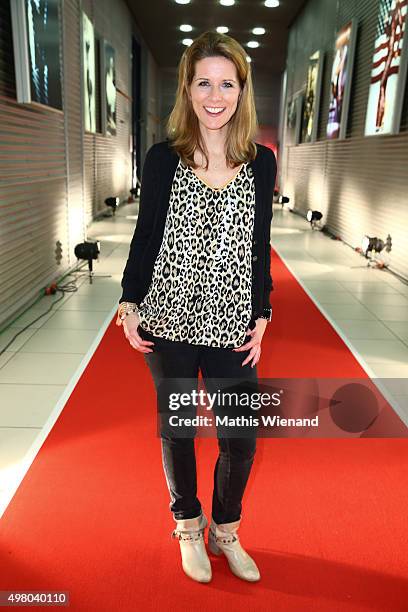 Miriam Lange attends the RTL Telethon 2015 on November 19, 2015 in Cologne, Germany. This year marks the 20th anniversary of the RTL Telethon....