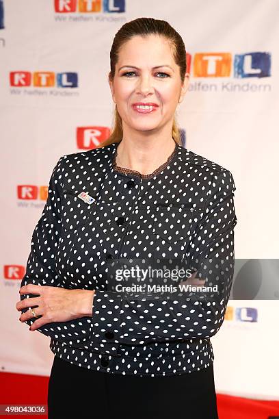 Maxi Biewer attends the RTL Telethon 2015 on November 19, 2015 in Cologne, Germany. This year marks the 20th anniversary of the RTL Telethon. Instead...