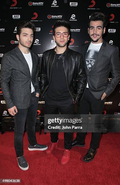 Volo attends Sony Music Latin's Official Latin Grammy After Party at XS nightclub at Encore Las Vegas on November 19, 2015 in Las Vegas, Nevada.