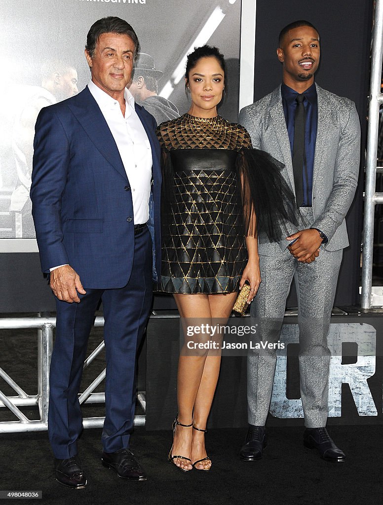 Premiere Of Warner Bros. Pictures' "Creed" - Arrivals