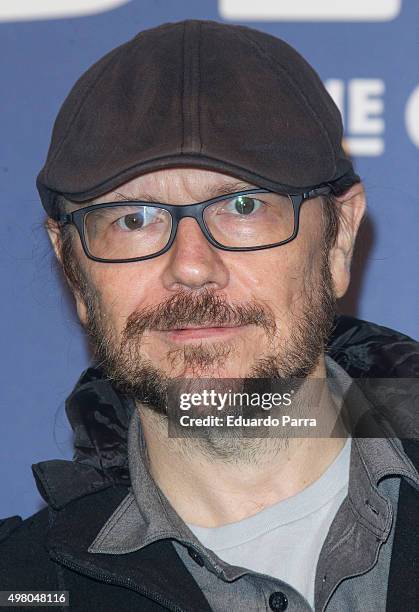 Actor Santiago Segura attends 'The good dinosaur' premiere at Capitol cinema on November 20, 2015 in Madrid, Spain.