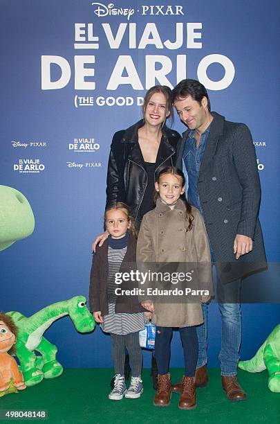 Actor Fernando Andina attends 'The good dinosaur' premiere at Capitol cinema on November 20, 2015 in Madrid, Spain.