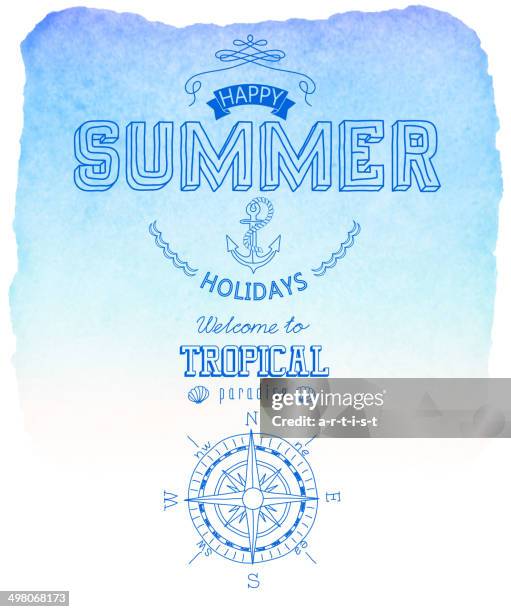 summer background - early spring fun stock illustrations
