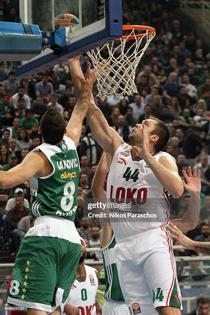 Panathinaikos Athens v Lokomotiv Kuban Krasnodar - Turkish Airlines Euroleague