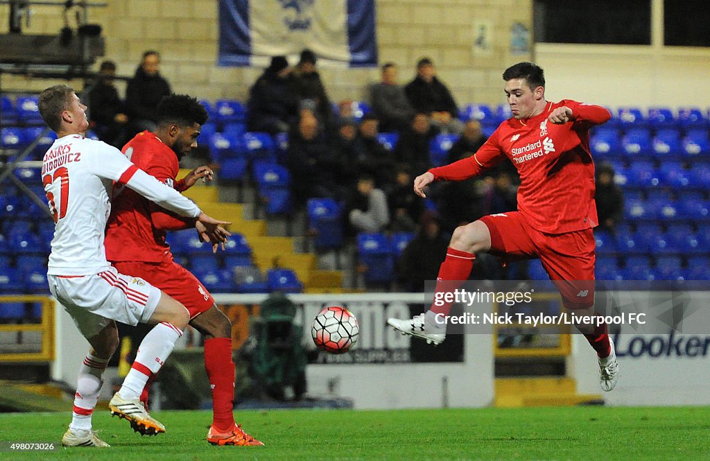 Liverpool U21 v Benfica B