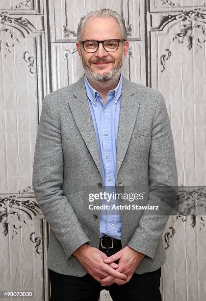 Director Francis Lawrence attends AOL BUILD Series: Francis Lawrence, "The Hunger Games: Mockingjay Part 2" at AOL Studios on November 20, 2015 in...