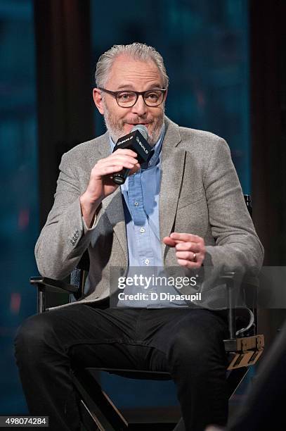 Francis Lawrence attends AOL BUILD Series: Francis Lawrence, "The Hunger Games: Mockingjay Part 2" at AOL Studios In New York on November 20, 2015 in...